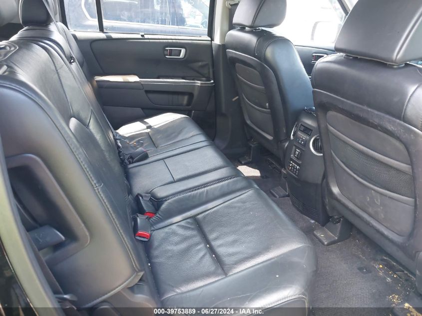 2011 Honda Pilot Touring VIN: 5FNYF4H95BB025492 Lot: 39753889