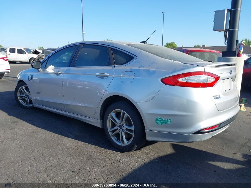 2015 FORD FUSION ENERGI TITANIUM - 3FA6P0SU4FR280493