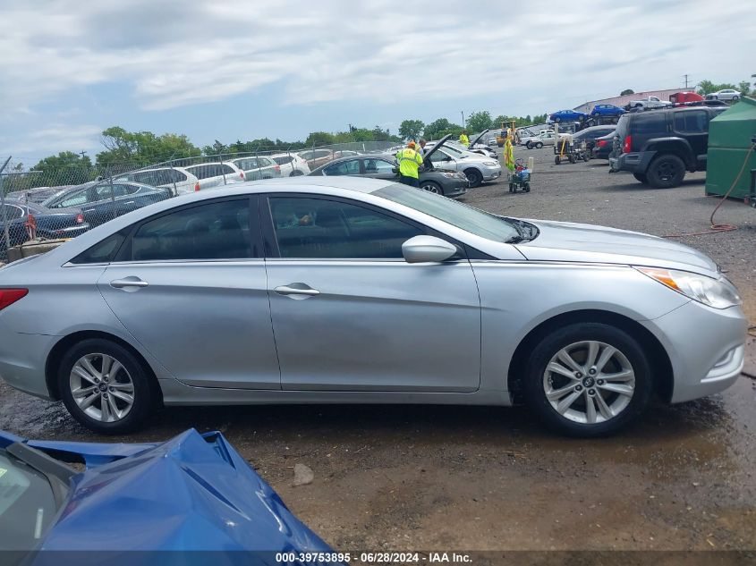2013 Hyundai Sonata Gls VIN: 5NPEB4AC6DH648239 Lot: 39753895