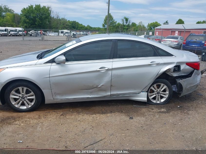 2013 Hyundai Sonata Gls VIN: 5NPEB4AC6DH648239 Lot: 39753895