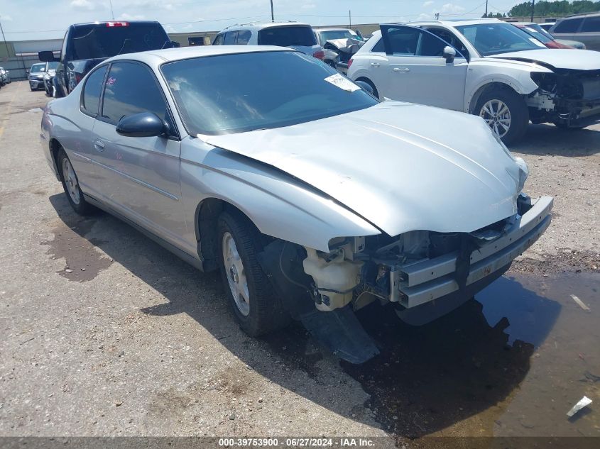 2004 Chevrolet Monte Carlo Ls VIN: 2G1WW12E949299645 Lot: 39753900