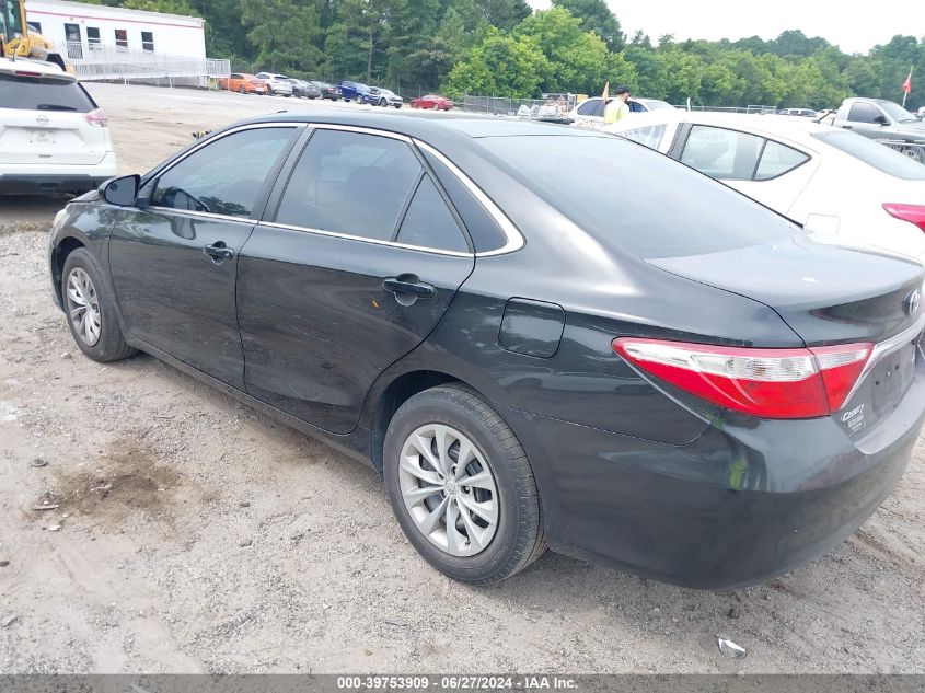 2016 Toyota Camry Le VIN: 4T1BF1FK8GU255693 Lot: 39753909