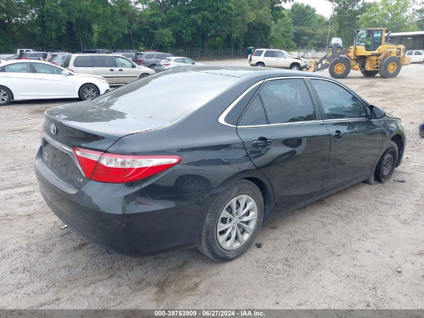 2016 Toyota Camry Le VIN: 4T1BF1FK8GU255693 Lot: 39753909