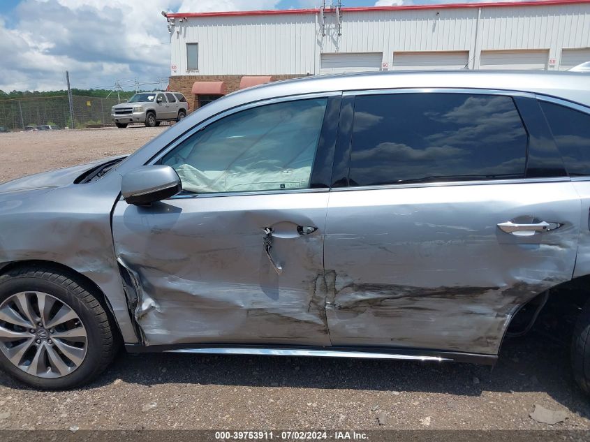 2016 Acura Mdx Technology VIN: 5FRYD3H42GB015786 Lot: 39753911