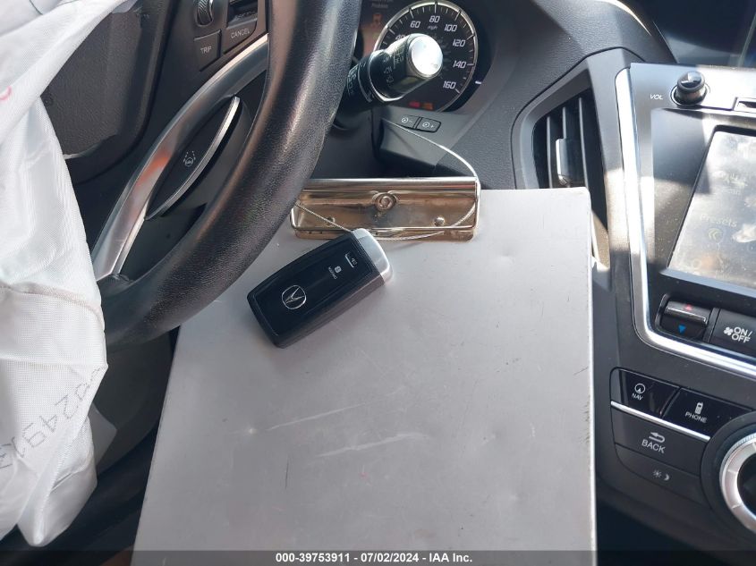 2016 Acura Mdx Technology VIN: 5FRYD3H42GB015786 Lot: 39753911