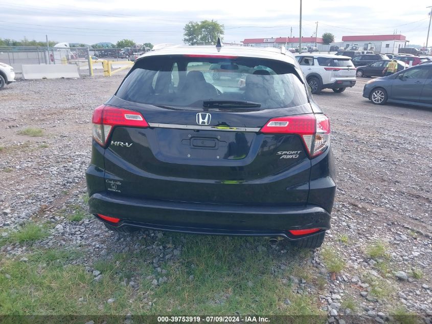 2019 Honda Hr-V Sport VIN: 3CZRU6H18KG718173 Lot: 39753919