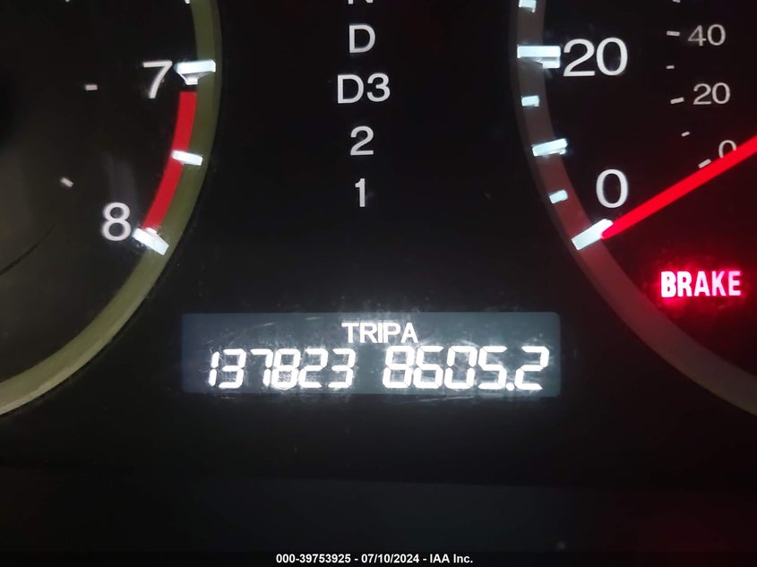 2010 Honda Accord Lx VIN: 1HGCP2F36AA068015 Lot: 39753925