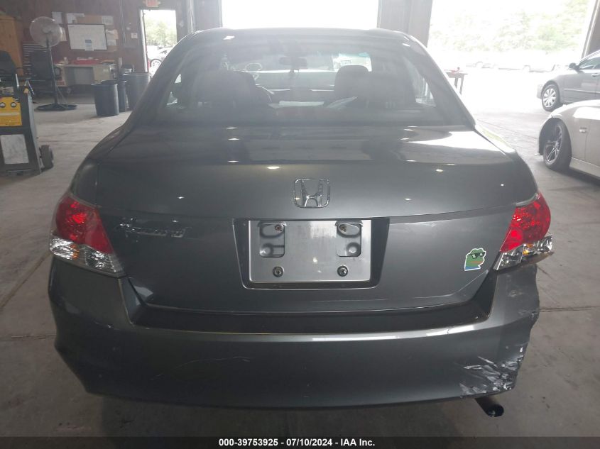 2010 Honda Accord Lx VIN: 1HGCP2F36AA068015 Lot: 39753925