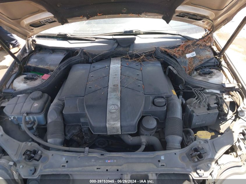 2002 Mercedes-Benz C 240 VIN: WDBRF61J52F281467 Lot: 39753945