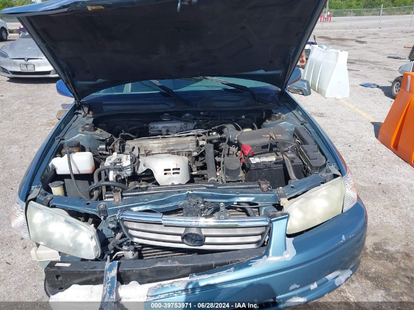 2000 Toyota Camry Le VIN: 4T1BG22K1YU958949 Lot: 39753971