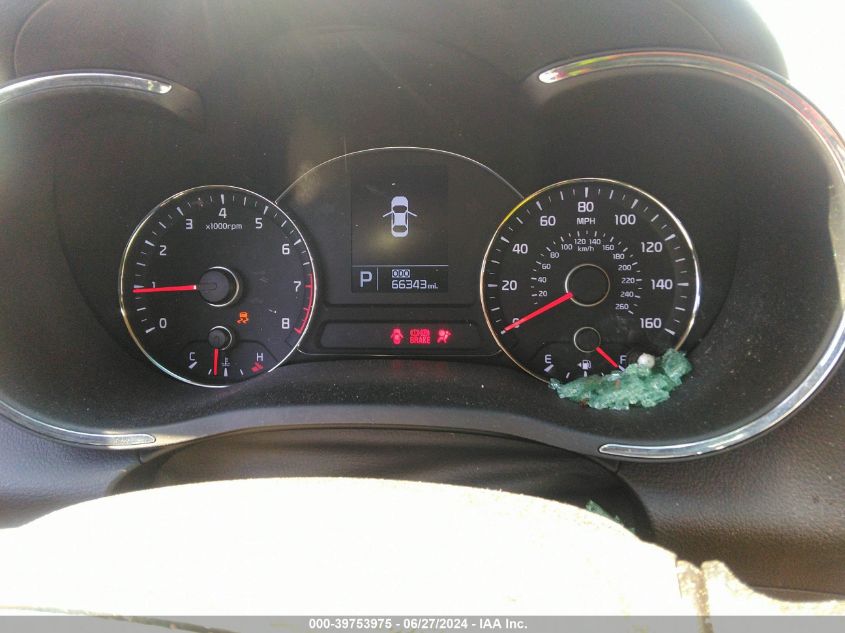 2016 Kia Forte Ex VIN: KNAFX5A86G5627254 Lot: 39753975