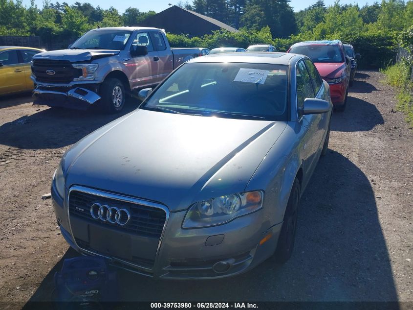 WAUDG78E15A548304 | 2005 AUDI A4