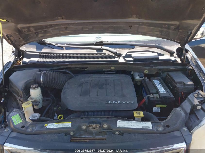 2011 Chrysler Town & Country Touring-L VIN: 2A4RR8DG8BR799645 Lot: 39753987