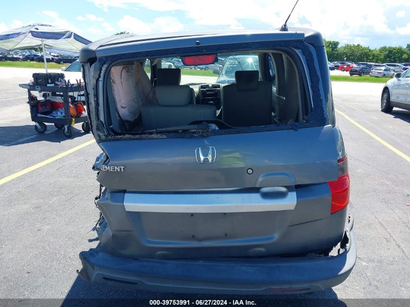 2009 Honda Element Lx VIN: 5J6YH18389L001239 Lot: 39753991
