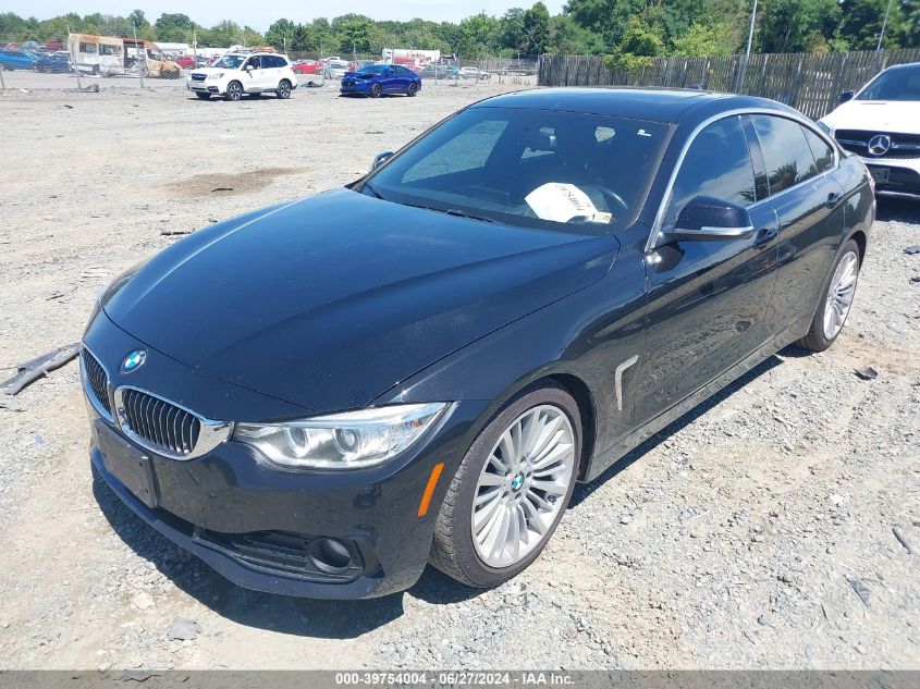 2016 BMW 435I Gran Coupe VIN: WBA4B1C50GG241855 Lot: 39754004