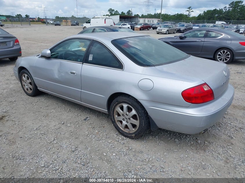 2001 Acura 3.2Cl VIN: 19UYA42491A034295 Lot: 39754010