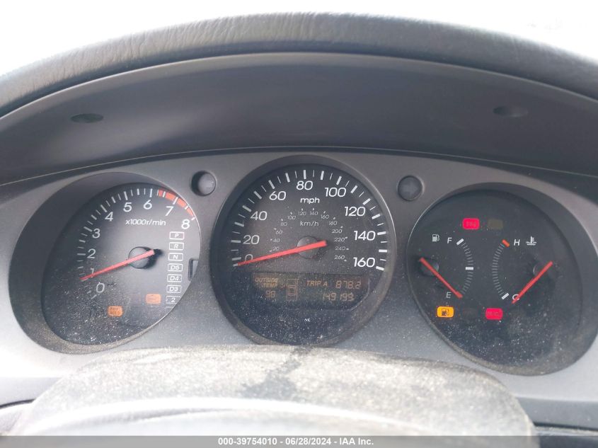 2001 Acura 3.2Cl VIN: 19UYA42491A034295 Lot: 39754010