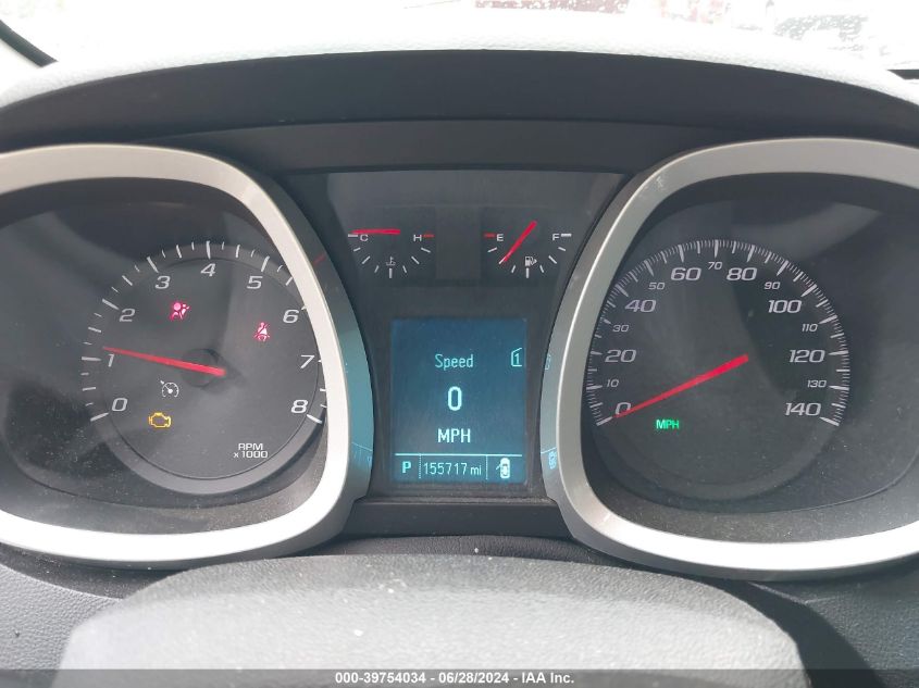 2012 Chevrolet Equinox 1Lt VIN: 2GNALDEK4C6232455 Lot: 39754034