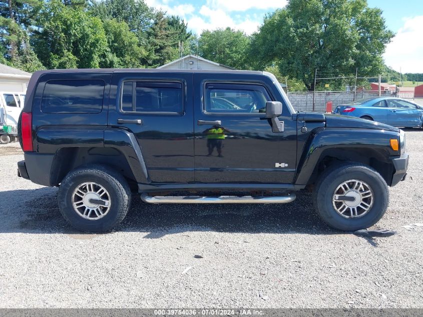 2007 Hummer H3 Suv VIN: 5GTDN13E178105084 Lot: 39754036