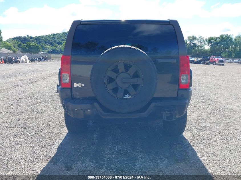 2007 Hummer H3 Suv VIN: 5GTDN13E178105084 Lot: 39754036