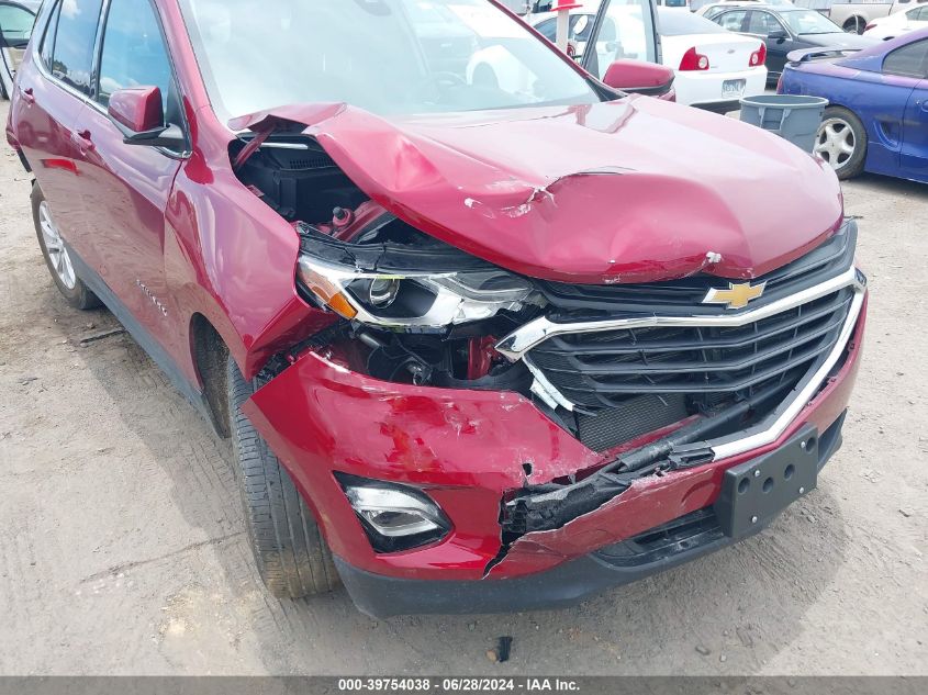 2020 Chevrolet Equinox Lt VIN: 3GNAXKEV8LS541737 Lot: 39754038