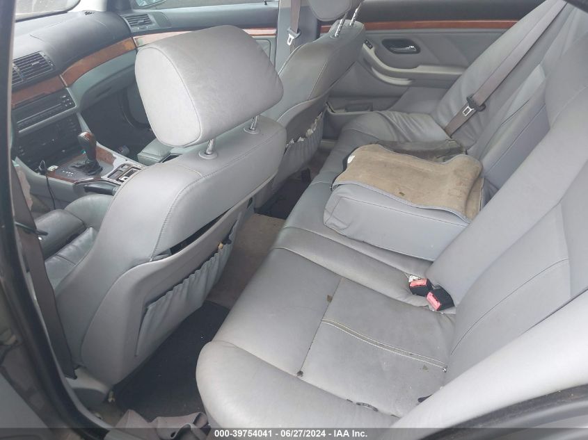 2002 BMW 530Ia VIN: WBADT63432CH92026 Lot: 39754041