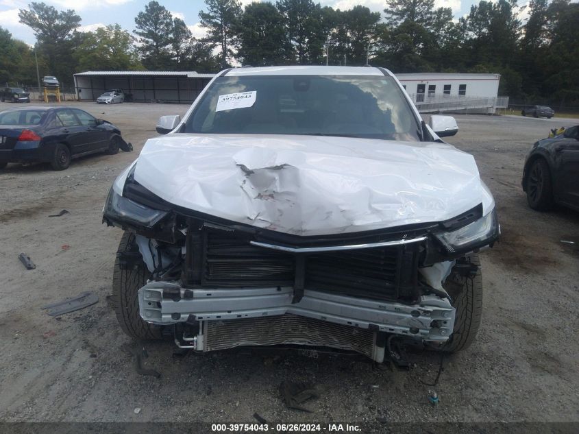 2022 Chevrolet Traverse Fwd Premier VIN: 1GNERKKW8NJ174447 Lot: 39754043