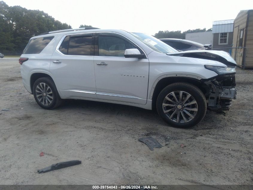 2022 Chevrolet Traverse Fwd Premier VIN: 1GNERKKW8NJ174447 Lot: 39754043