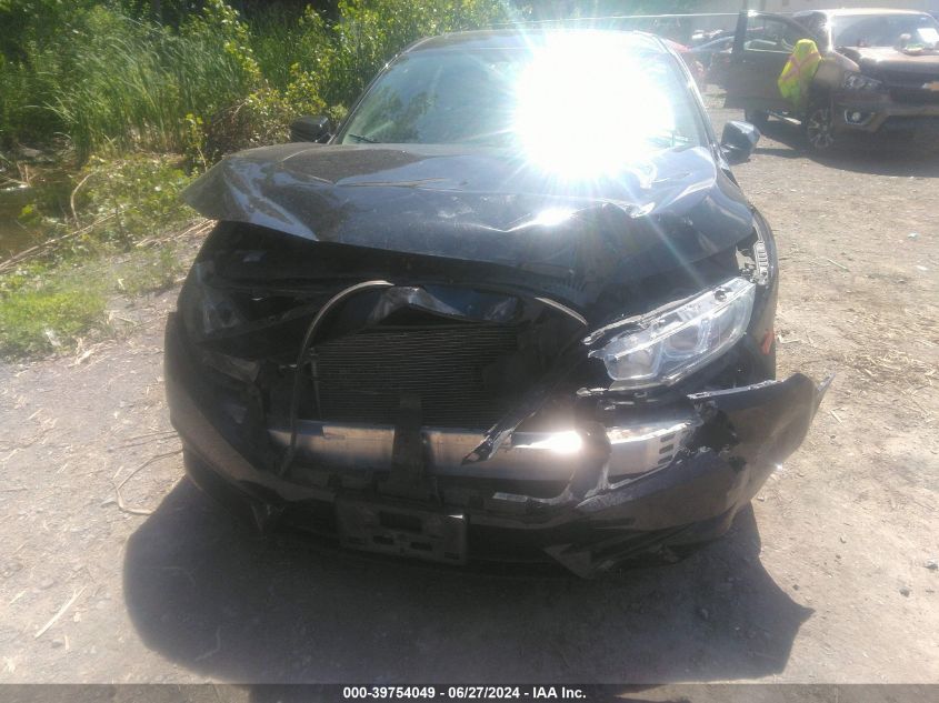 2018 Honda Civic Ex VIN: 2HGFC2F75JH601839 Lot: 39754049