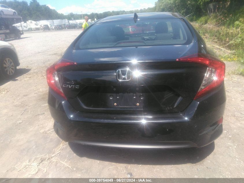 2018 Honda Civic Ex VIN: 2HGFC2F75JH601839 Lot: 39754049