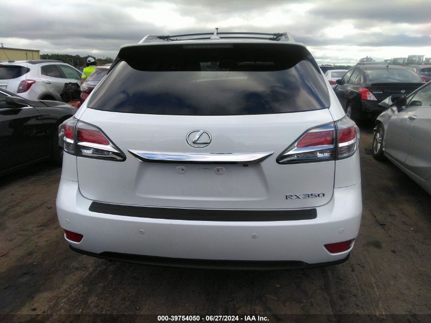 2013 Lexus Rx 350/Base/F Sport VIN: 2T2BK1BA1DC182510 Lot: 39754050
