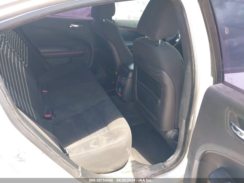 2012 Dodge Charger Se VIN: 2C3CDXBG6CH262677 Lot: 39754066