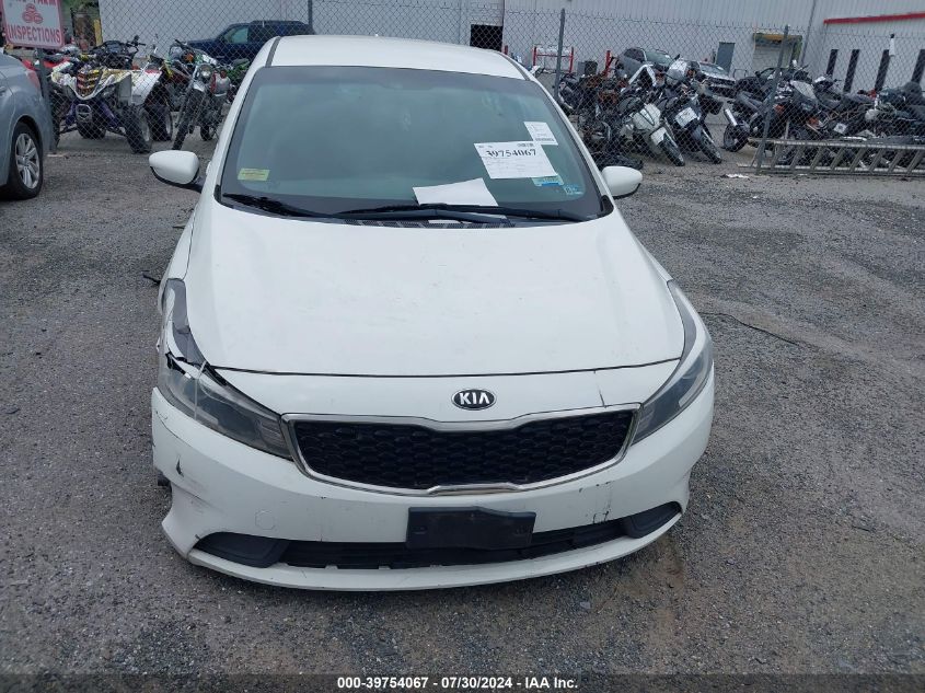 2017 Kia Forte Lx VIN: 3KPFK4A70HE056286 Lot: 39754067