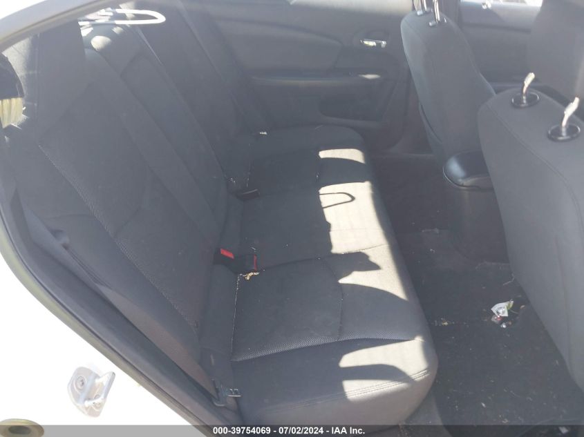 2012 Dodge Avenger Se VIN: 1C3CDZAB8CN193371 Lot: 39754069