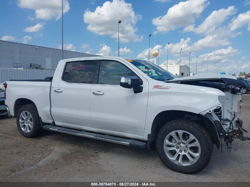 2023 Chevrolet Silverado 1500 4Wd Short Bed Ltz VIN: 1GCUDGED9PZ101778 Lot: 39754070