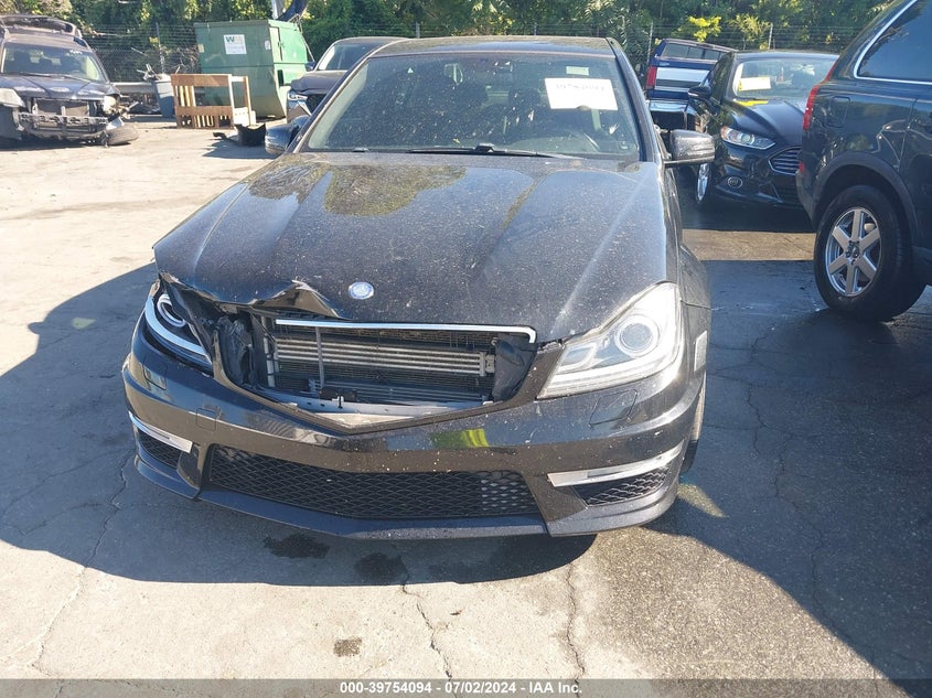2013 MERCEDES-BENZ C 63 AMG - WDDGF7HB5DA858498