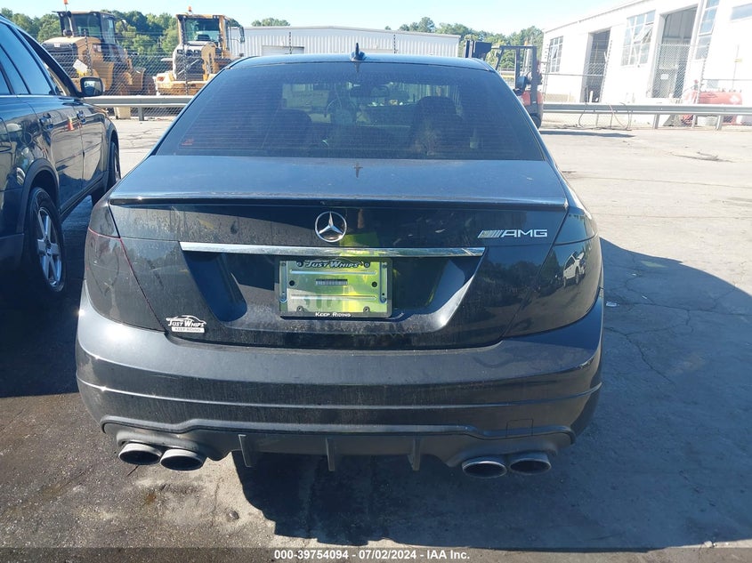 2013 MERCEDES-BENZ C 63 AMG - WDDGF7HB5DA858498