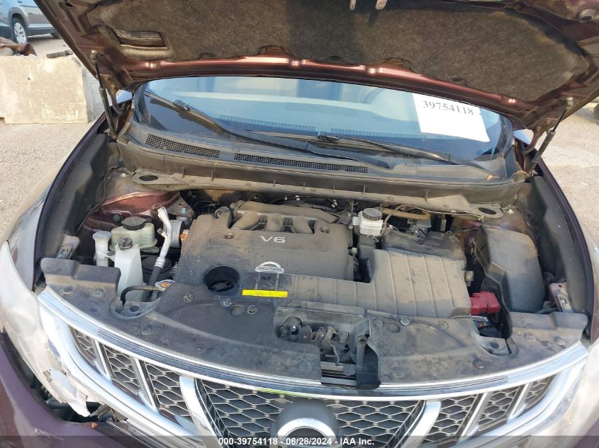 JN8AZ1MU0DW207945 2013 Nissan Murano Sv