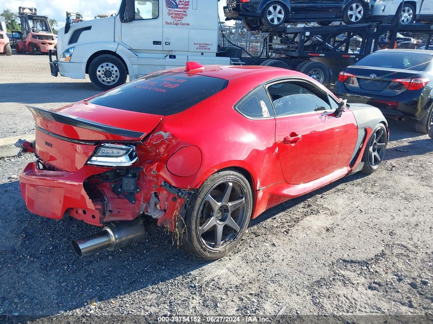 2022 Subaru Brz Limited VIN: JF1ZDBE14N9700573 Lot: 39754152