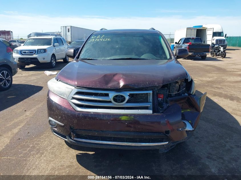 2011 Toyota Highlander Se V6 VIN: 5TDBK3EH8BS047747 Lot: 39754156