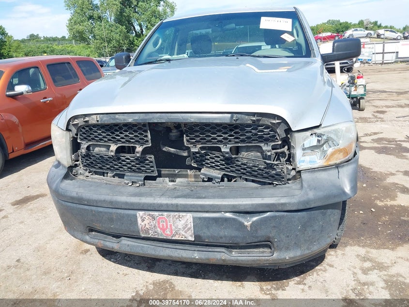2012 Ram 1500 St VIN: 3C6JD7DT7CG257900 Lot: 39754170