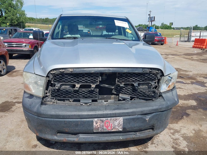 2012 Ram 1500 St VIN: 3C6JD7DT7CG257900 Lot: 39754170