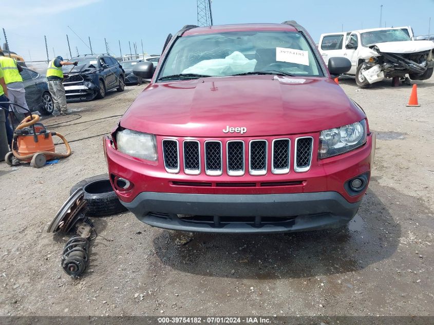 2015 Jeep Compass Sport VIN: 1C4NJCBA2FD124380 Lot: 39754182