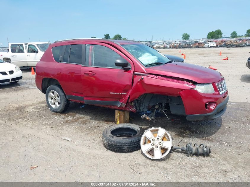 2015 Jeep Compass Sport VIN: 1C4NJCBA2FD124380 Lot: 39754182