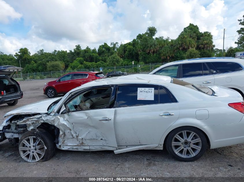 2008 Toyota Avalon Xl/Xls/Touring/Limited VIN: 4T1BK36B58U296212 Lot: 39754212