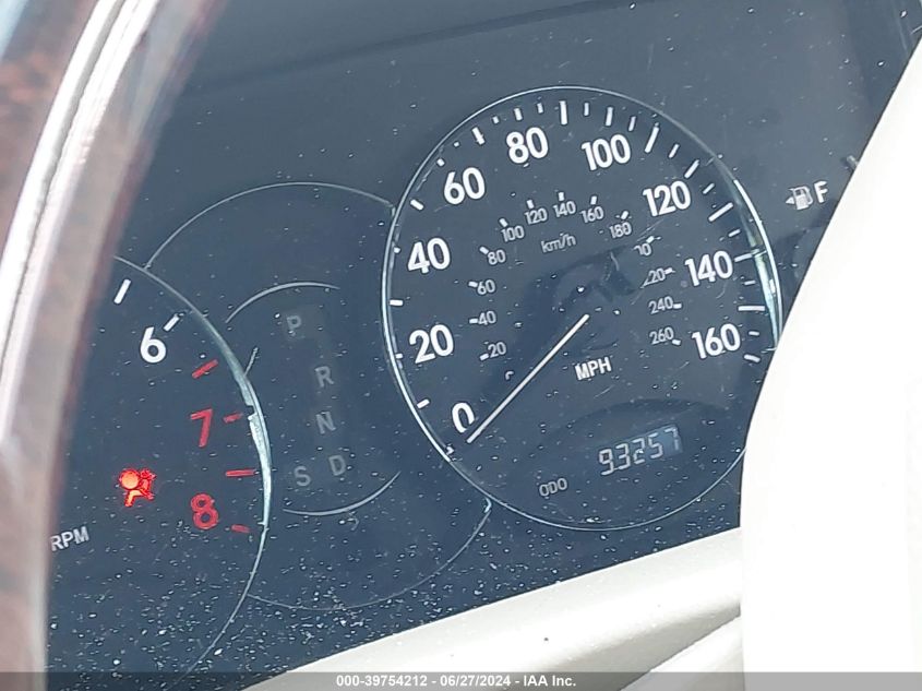 2008 Toyota Avalon Xl/Xls/Touring/Limited VIN: 4T1BK36B58U296212 Lot: 39754212