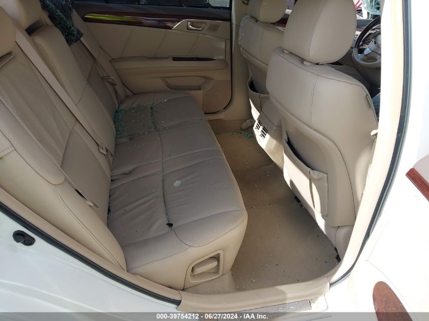 2008 Toyota Avalon Xl/Xls/Touring/Limited VIN: 4T1BK36B58U296212 Lot: 39754212