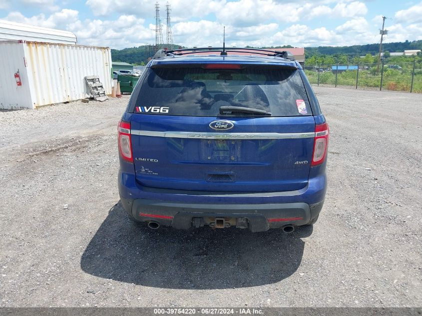 2014 Ford Explorer Limited VIN: 1FM5K8F82EGB57664 Lot: 39754220