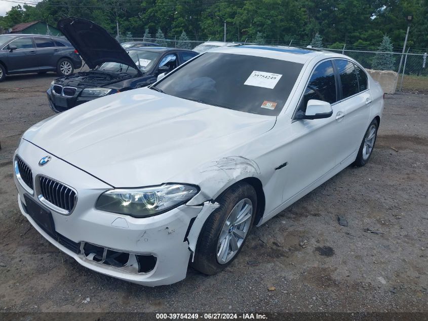 2014 BMW 528I xDrive VIN: WBA5A7C52ED612295 Lot: 39754249