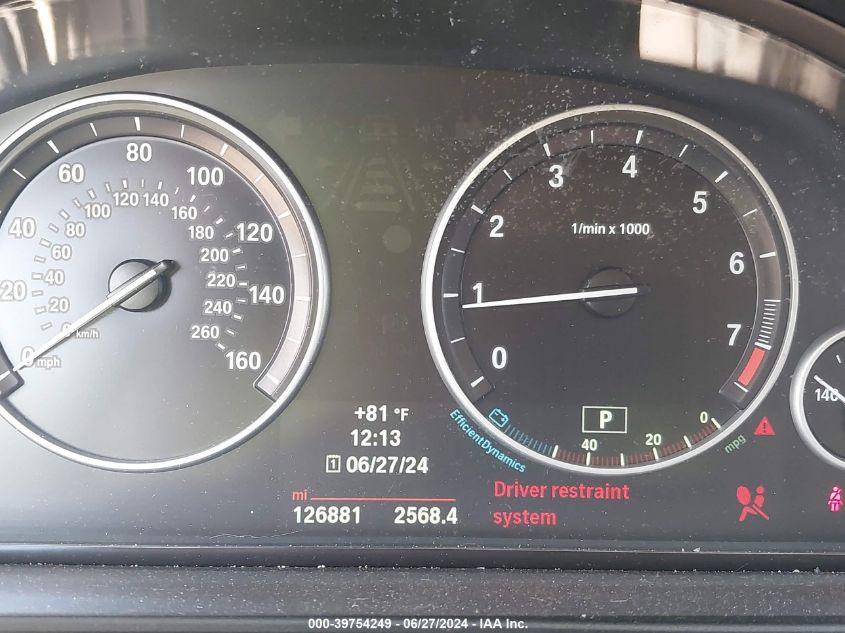 2014 BMW 528I xDrive VIN: WBA5A7C52ED612295 Lot: 39754249